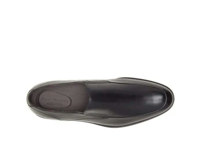Hush Puppies SlipOns Turner Mt SlipOn Black Wp Leather 8211 Men Hush Puppies SlipOns Turner Mt SlipOn Black Wp Leather 8211 Men