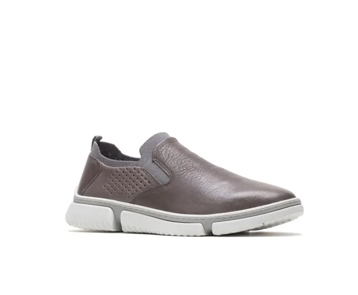 Hush Puppies Sneakers Bennet Plain Toe SlipOn Dark Grey Leather 8211 Men Hush Puppies Sneakers Bennet Plain Toe SlipOn Dark Grey Leather 8211 Men