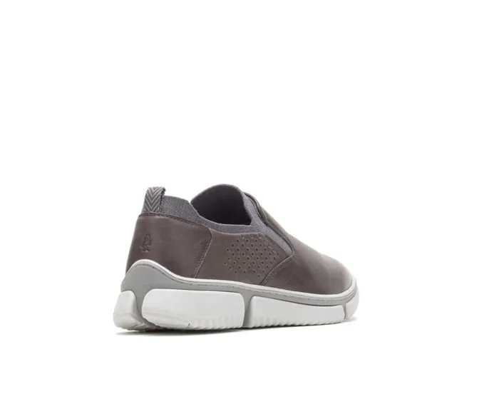 Hush Puppies Sneakers Bennet Plain Toe SlipOn Dark Grey Leather 8211 Men Hush Puppies Sneakers Bennet Plain Toe SlipOn Dark Grey Leather 8211 Men