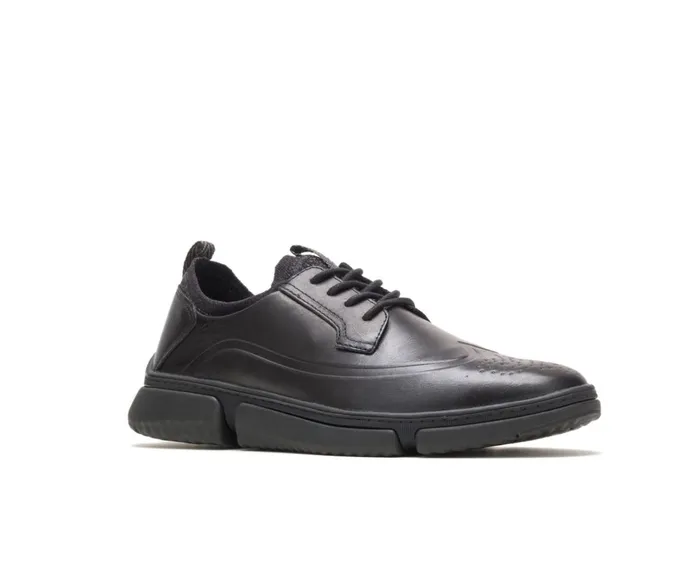 Hush Puppies Sneakers Bennet Wingtip Oxford Black Leather 8211 Men Hush Puppies Sneakers Bennet Wingtip Oxford Black Leather 8211 Men