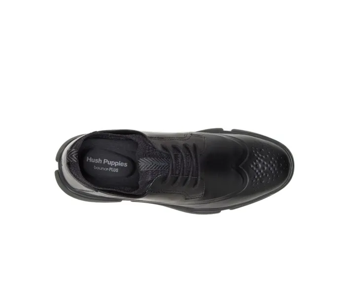 Hush Puppies Sneakers Bennet Wingtip Oxford Black Leather 8211 Men Hush Puppies Sneakers Bennet Wingtip Oxford Black Leather 8211 Men