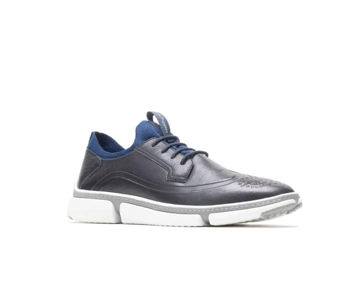 Hush Puppies Sneakers Bennet Wingtip Oxford Navy Leather 8211 Men Hush Puppies Sneakers Bennet Wingtip Oxford Navy Leather 8211 Men