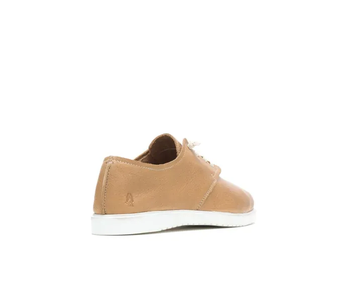 Hush Puppies Sneakers Everyday Lace Up Tan Leather 8211 Women