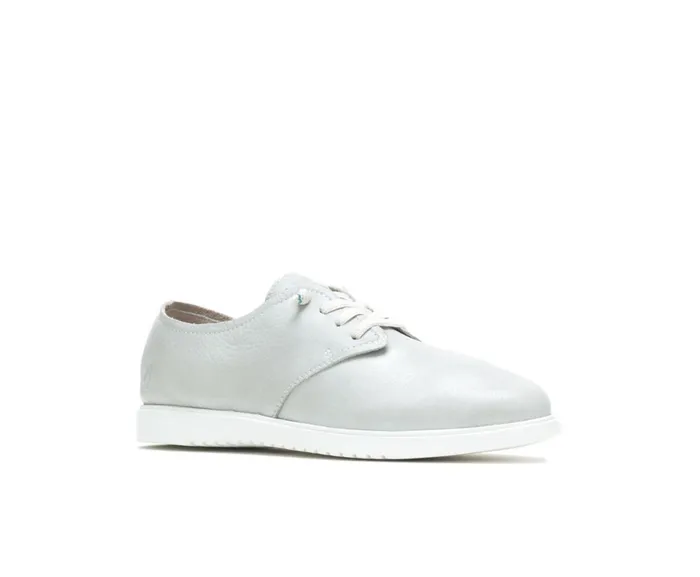 Hush Puppies Sneakers Everyday Lace Up Vapor Grey Leather 8211 Women