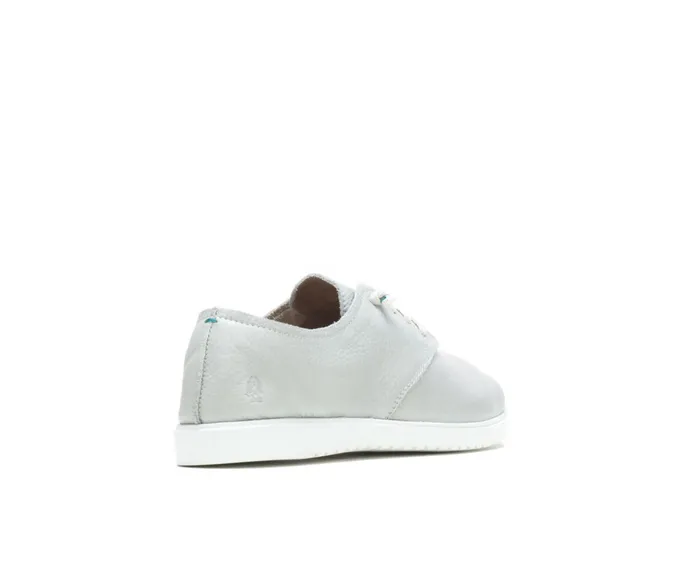 Hush Puppies Sneakers Everyday Lace Up Vapor Grey Leather 8211 Women