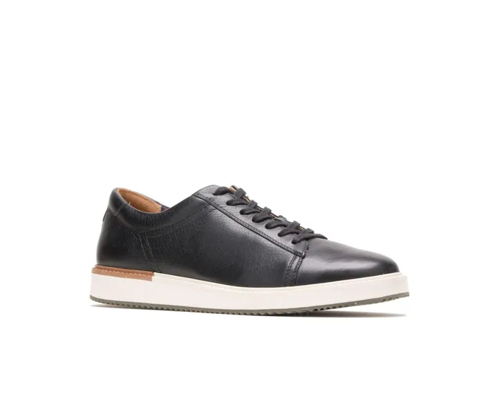Hush Puppies Sneakers Heath Sneaker Black Leather 8211 Men Hush Puppies Sneakers Heath Sneaker Black Leather 8211 Men