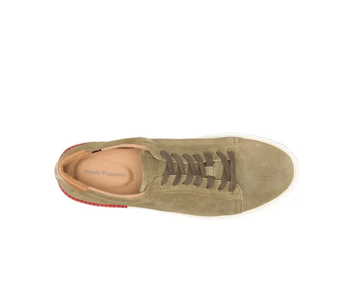 Hush Puppies Sneakers Heath Sneaker Olive Suede 8211 Men Hush Puppies Sneakers Heath Sneaker Olive Suede 8211 Men
