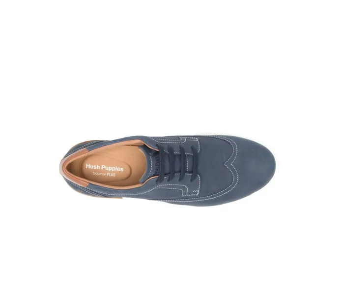 Hush Puppies Sneakers Heath Wingtip Oxford Navy Nubuck 8211 Men