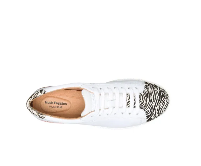 Hush Puppies Sneakers Sabine Sneaker White Leatherzebra 8211 Women Hush Puppies Sneakers Sabine Sneaker White Leatherzebra 8211 Women
