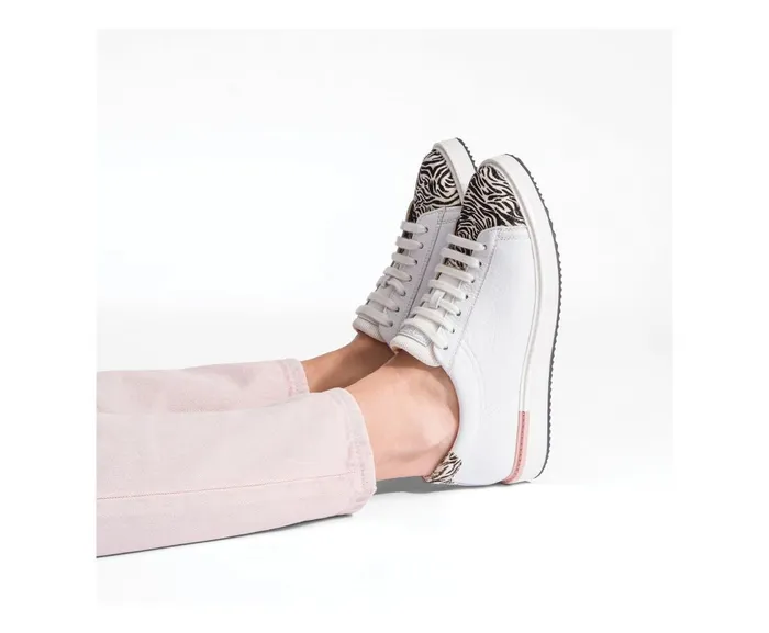 Hush Puppies Sneakers Sabine Sneaker White Leatherzebra 8211 Women Hush Puppies Sneakers Sabine Sneaker White Leatherzebra 8211 Women