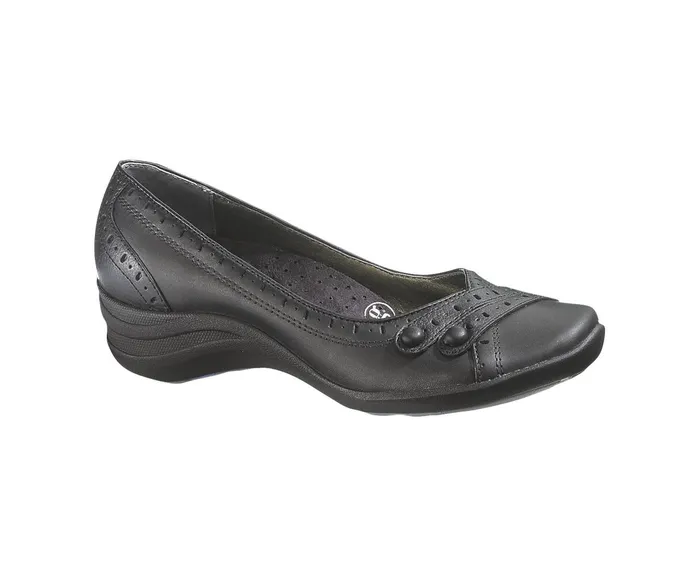 Hush Puppies Walking Shoes Burlesque Black Leather 8211 Women