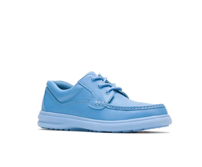 Hush Puppies Walking Shoes Gus Surf Blue Leather 8211 Men Hush Puppies Walking Shoes Gus Surf Blue Leather 8211 Men