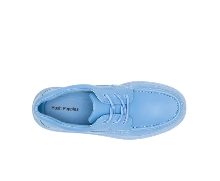 Hush Puppies Walking Shoes Gus Surf Blue Leather 8211 Men Hush Puppies Walking Shoes Gus Surf Blue Leather 8211 Men