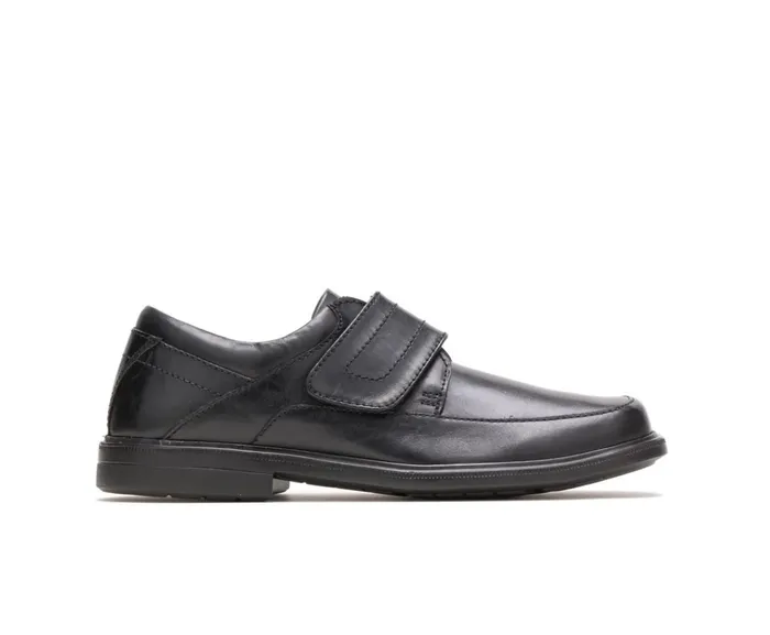 Hush Puppies Walking Shoes Peri Hopper Black Leathe17r 8211 Men