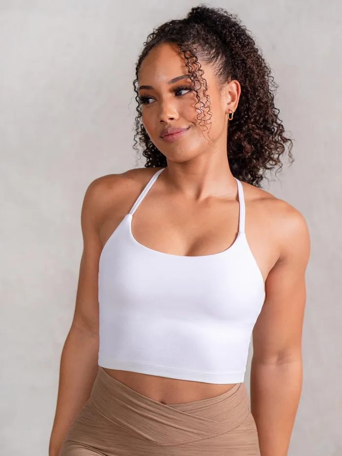 Icon Tank Bra 8211 White Women Ryderwear Tops