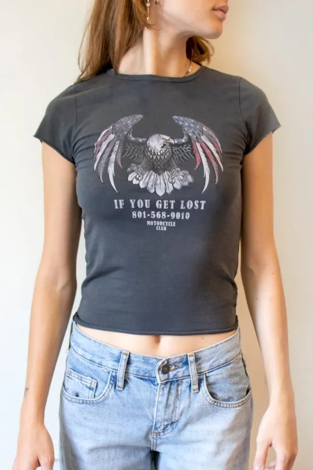 If You Get Lost TShirt Women Subdued Graphics