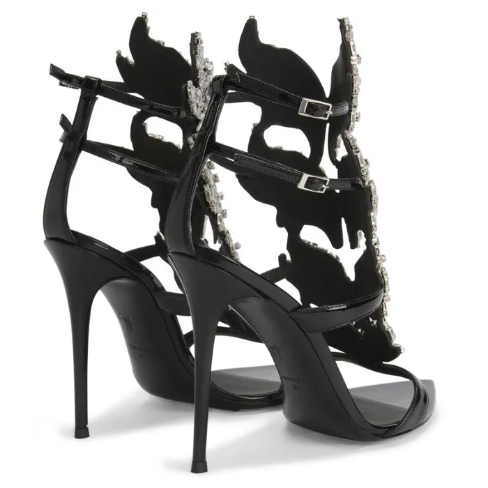 Intriigo Flame Black Women Giuseppe Zanotti Sandals