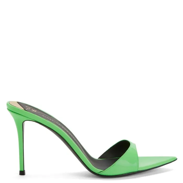 Intriigo Green Women Giuseppe Zanotti Sandals
