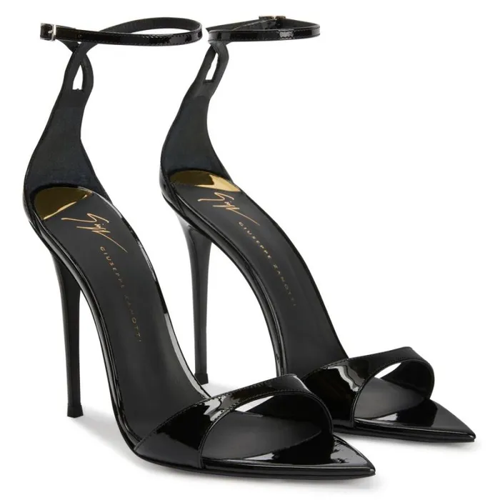 Intriigo Strap Black Women Giuseppe Zanotti Sandals