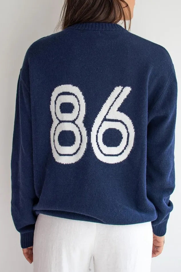 Italia 86 Oversized Jumper Women Subdued Sweaters