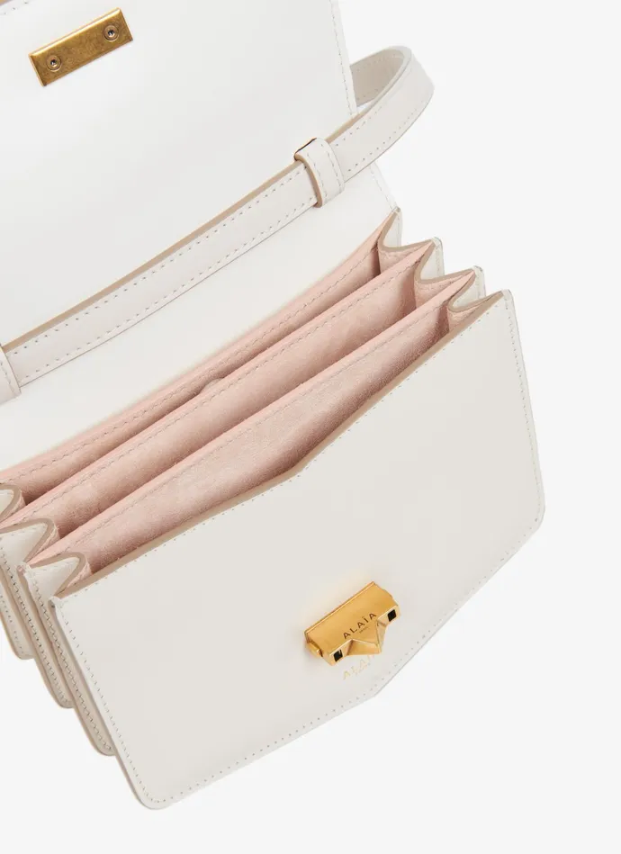 Ivory Le Papa Small Bag In Calfskin Women Alaa Le Papa Ivory Le Papa Small Bag In Calfskin Women Alaa Le Papa