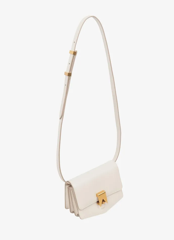 Ivory Le Papa Small Bag In Calfskin Women Alaa Le Papa Ivory Le Papa Small Bag In Calfskin Women Alaa Le Papa