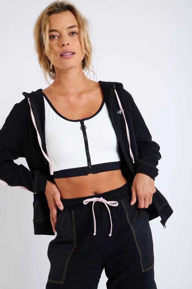 Jacket Black 8211 VITALITY RUNNING Black Women Banana Moon Jackets