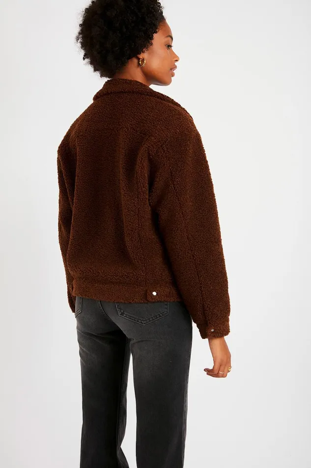 Jacket Brown 8211 CHAYTON JOSHUA Brown Women Banana Moon Jackets and Coats Jacket Brown 8211 CHAYTON JOSHUA Brown Women Banana Moon Jackets and Coats