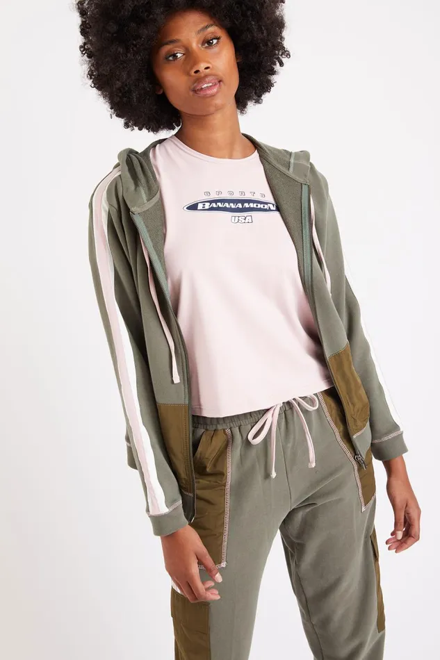 Jacket Khaki 8211 VITALITY RUNNING Khaki Women Banana Moon Jackets