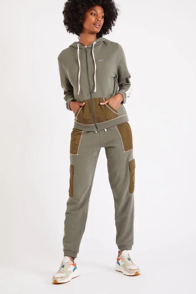Jacket Khaki 8211 VITALITY RUNNING Khaki Women Banana Moon Jackets