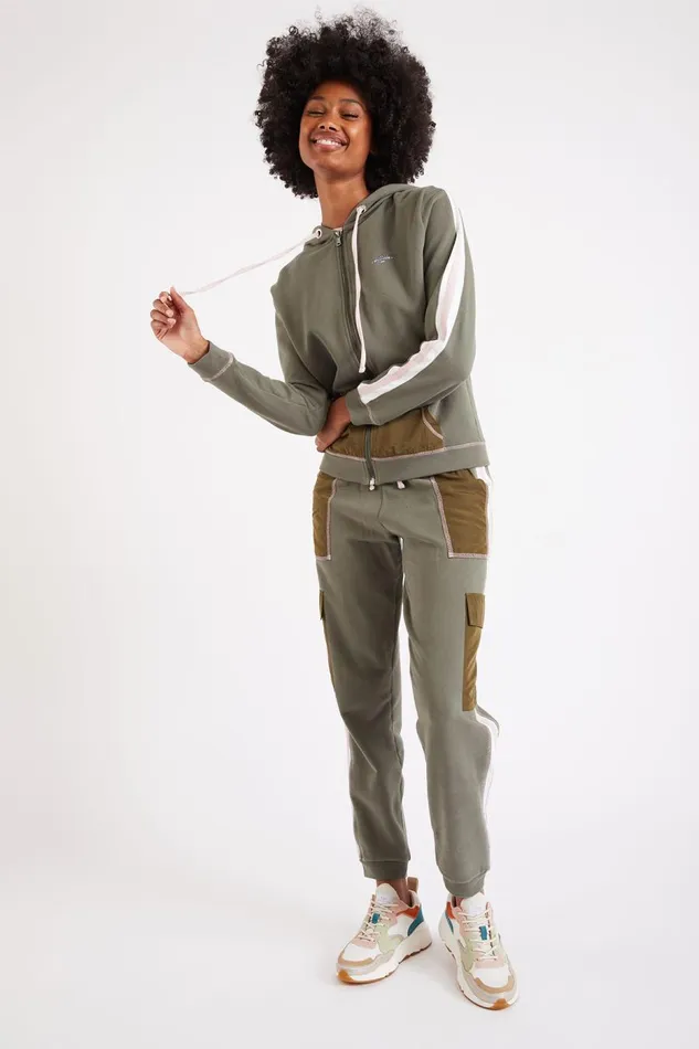 Jacket Khaki 8211 VITALITY RUNNING Khaki Women Banana Moon Jackets