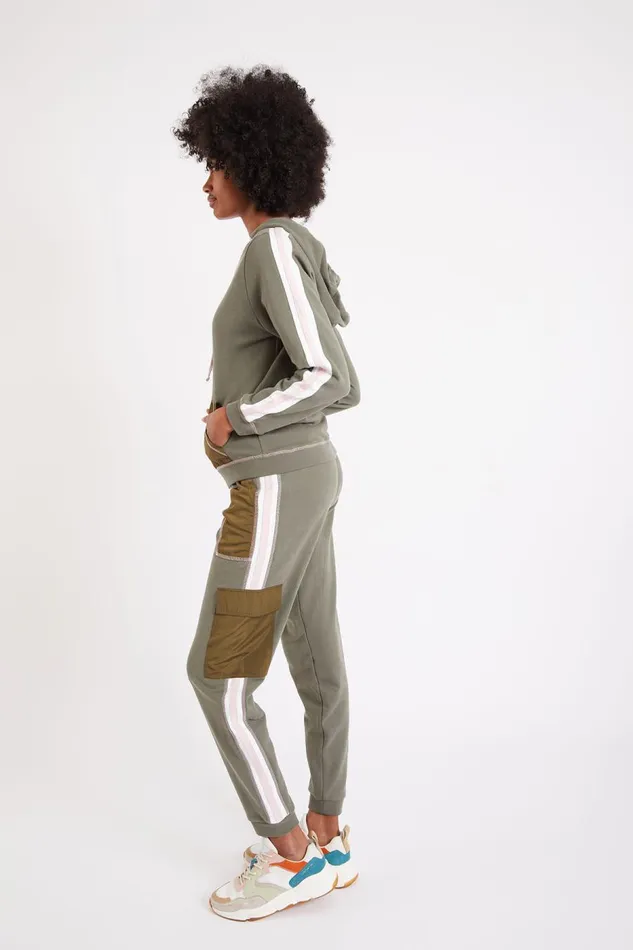 Jacket Khaki 8211 VITALITY RUNNING Khaki Women Banana Moon Jackets