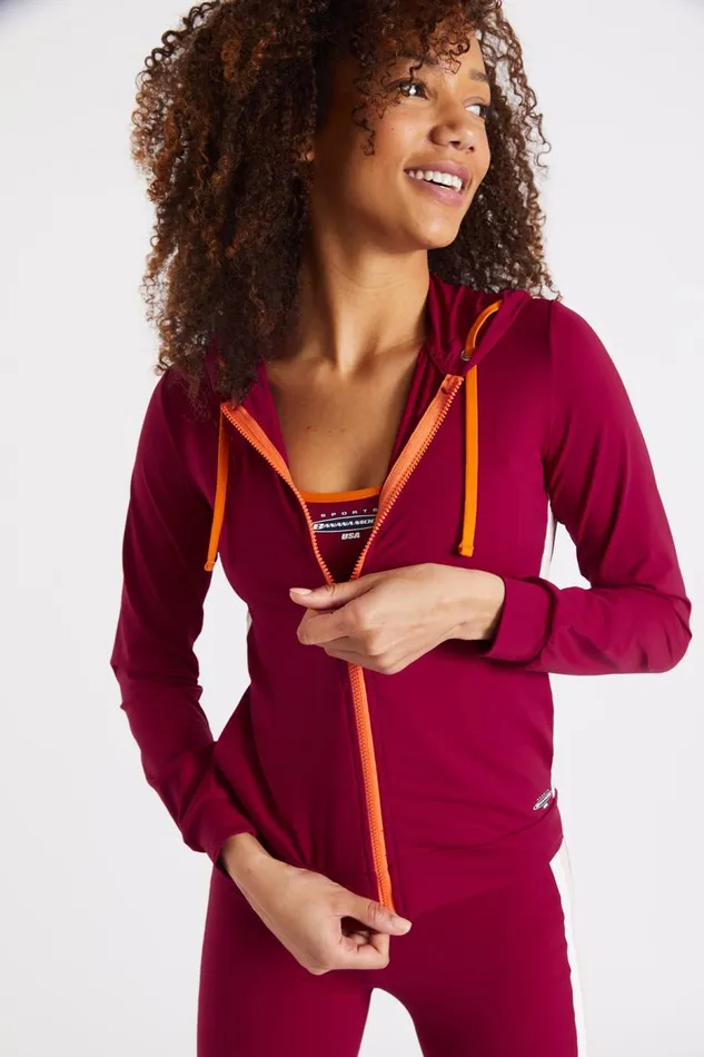 Jacket Red 8211 CHICAGO SPRINT Red Women Banana Moon Jackets
