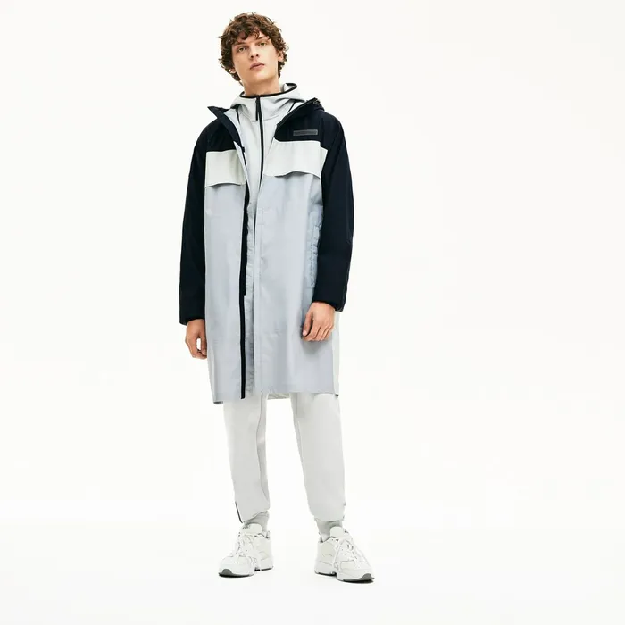 Jackets and Coats Lacoste Mens Motion Packable CreaseProof Parka Dark GreyGrey Online Store Jackets and Coats Lacoste Mens Motion Packable CreaseProof Parka Dark GreyGrey Online Store