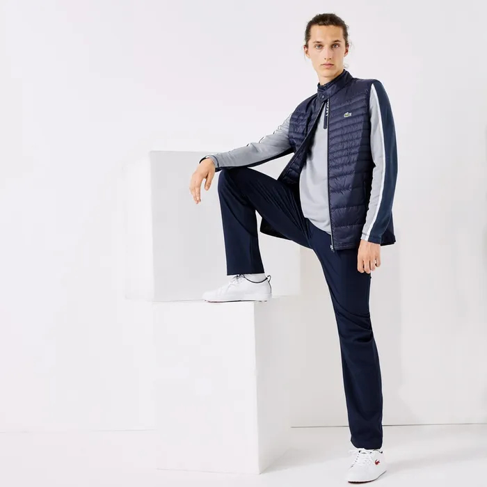 Jackets and Coats Lacoste Mens SPORT Lightweight WaterResistant Quilted Vest Navy Blue Near Me Jackets and Coats Lacoste Mens SPORT Lightweight WaterResistant Quilted Vest Navy Blue Near Me