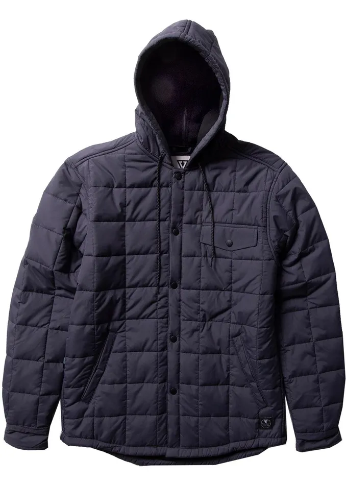 Jackets Men Vissla Cronkite Ii Hooded Jacket Graphite