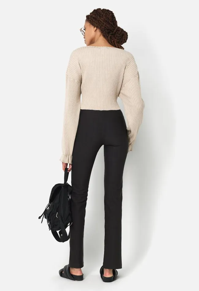 John Elliott Bottoms Isabella Split Leggings Black 8211 Women John Elliott Bottoms Isabella Split Leggings Black 8211 Women