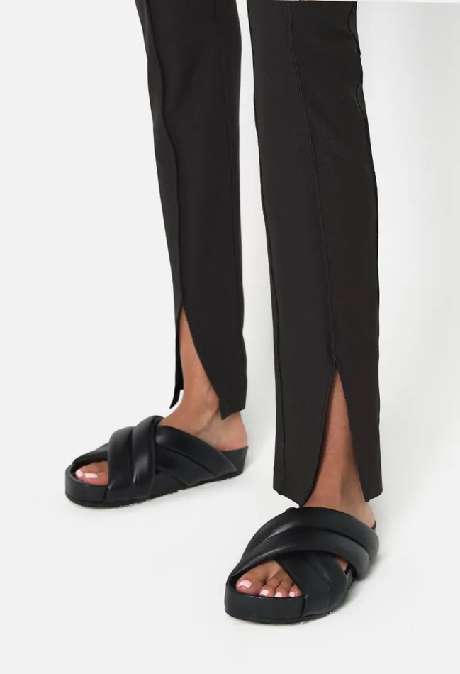 John Elliott Bottoms Isabella Split Leggings Black 8211 Women John Elliott Bottoms Isabella Split Leggings Black 8211 Women