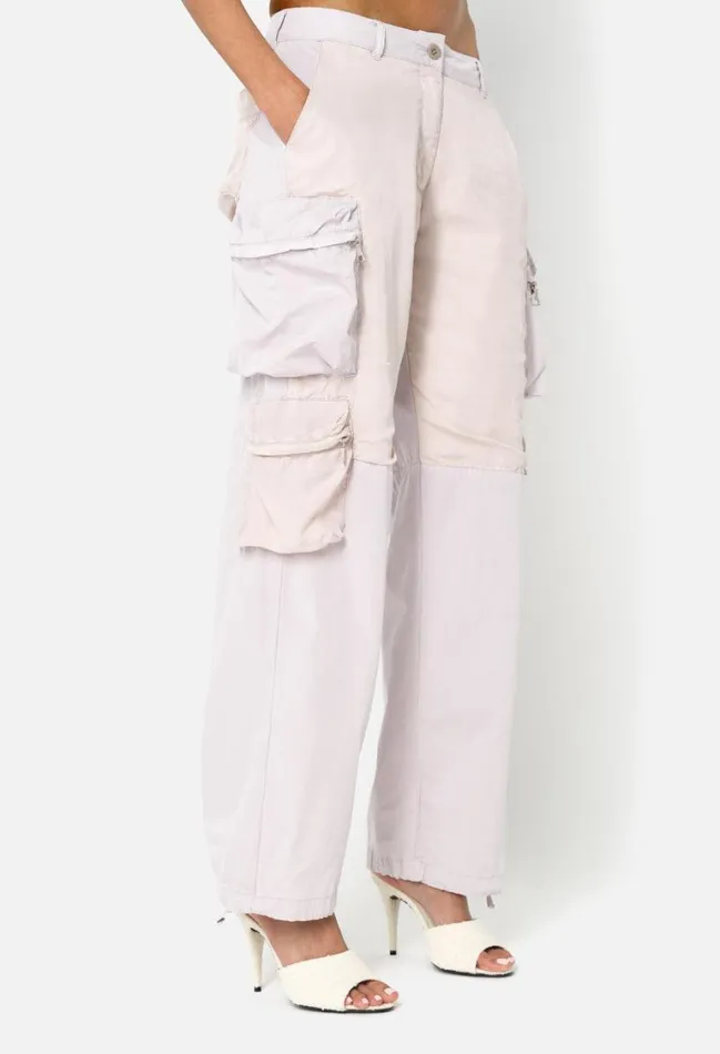 John Elliott Bottoms Parachute Cargo Washed Orchid 8211 Women John Elliott Bottoms Parachute Cargo Washed Orchid 8211 Women