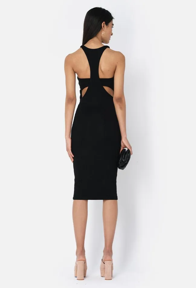 John Elliott Dresses Gemini Rib Bandeau Dress Black 8211 Women John Elliott Dresses Gemini Rib Bandeau Dress Black 8211 Women