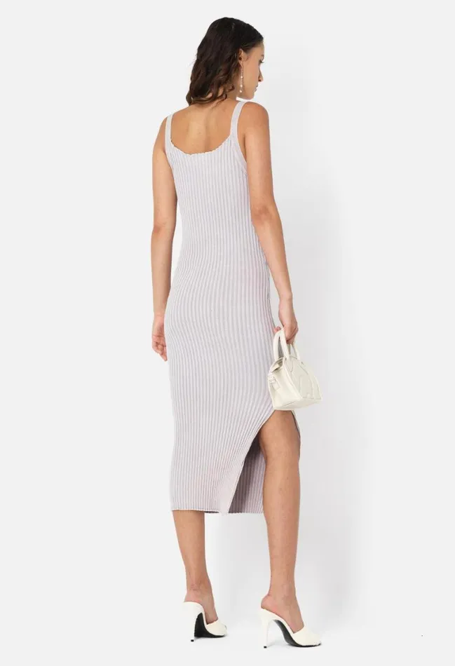 John Elliott Dresses Mineral Wash Ginza Rib Twist Dress Thistle 8211 Women John Elliott Dresses Mineral Wash Ginza Rib Twist Dress Thistle 8211 Women