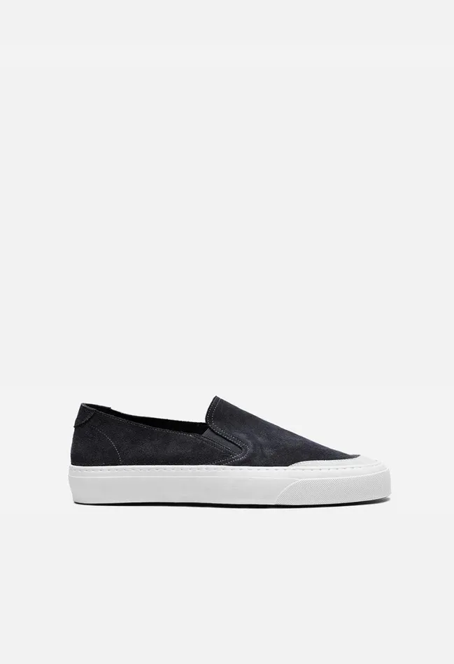 John Elliott Footwear Haze Slip On Suede Vintage Black 8211 Men