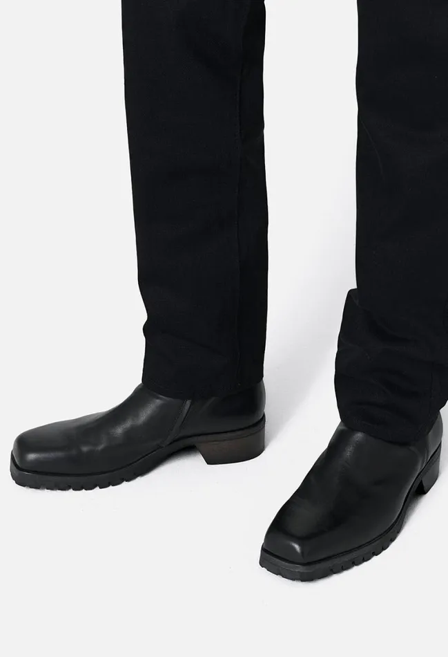 John Elliott Footwear Square Toe Boot Black 8211 Men