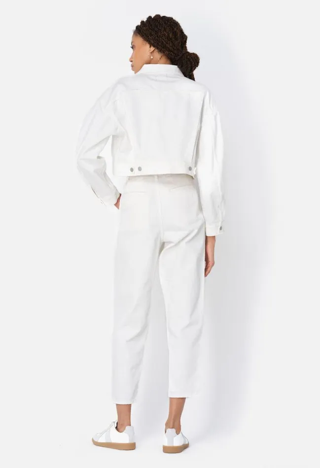 John Elliott Jackets Hickory Cropped Denim Jacket White 8211 Women John Elliott Jackets Hickory Cropped Denim Jacket White 8211 Women