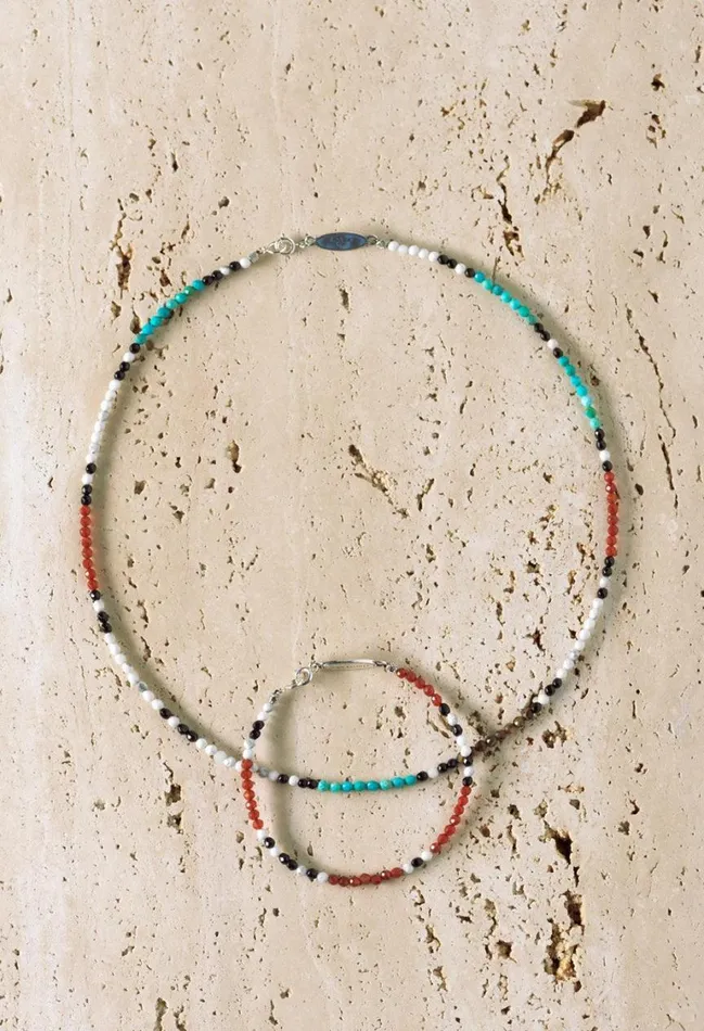 John Elliott Other Accessories John Elliott X MARS Beaded Necklace Red Multi 8211 Men