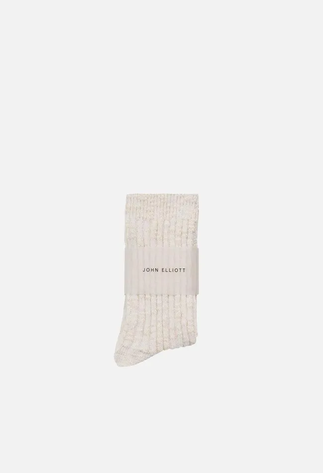 John Elliott Other Accessories Slub Socks Ivory X Natural 8211 Men
