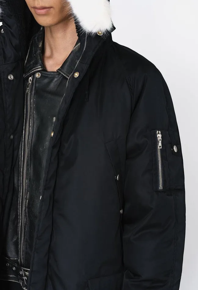 John Elliott Outerwear Andes Down Parka Black 8211 Men John Elliott Outerwear Andes Down Parka Black 8211 Men