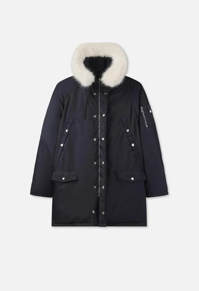 John Elliott Outerwear Andes Down Parka Navy 8211 Men