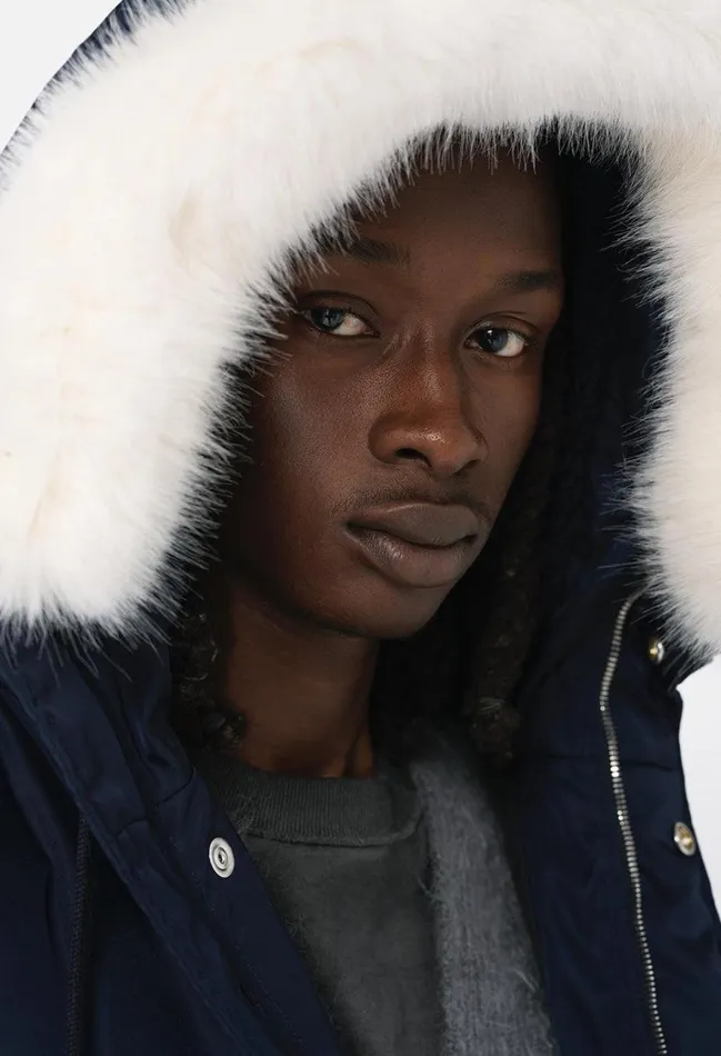 John Elliott Outerwear Andes Down Parka Navy 8211 Men