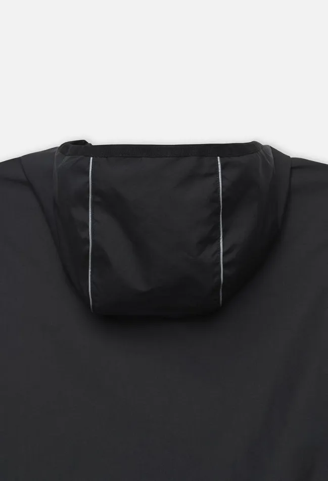 John Elliott Outerwear Paneled Nylon Anorak Black 8211 Men John Elliott Outerwear Paneled Nylon Anorak Black 8211 Men